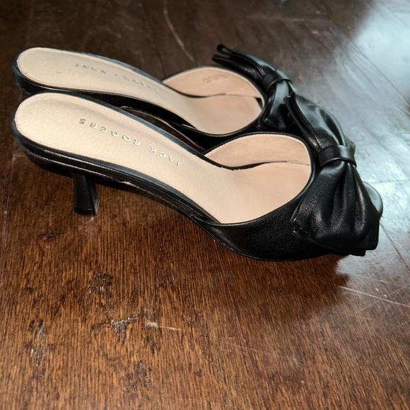 Jack Rogers-Lola Bow Mid Heel black size 8 New in box. - Picture 13 of 16